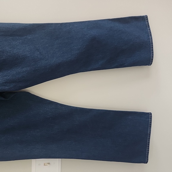 New Women's J.Crew Mid-Rise Flare Crop Jeans sz 31T stretch denim 31 tall NWT - Picture 4 of 6